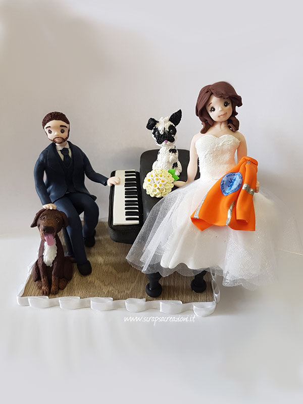 Cake topper cane personalizzati: ecco i più belli! - ScrapSa - Colleziona i  tuoi ricordi