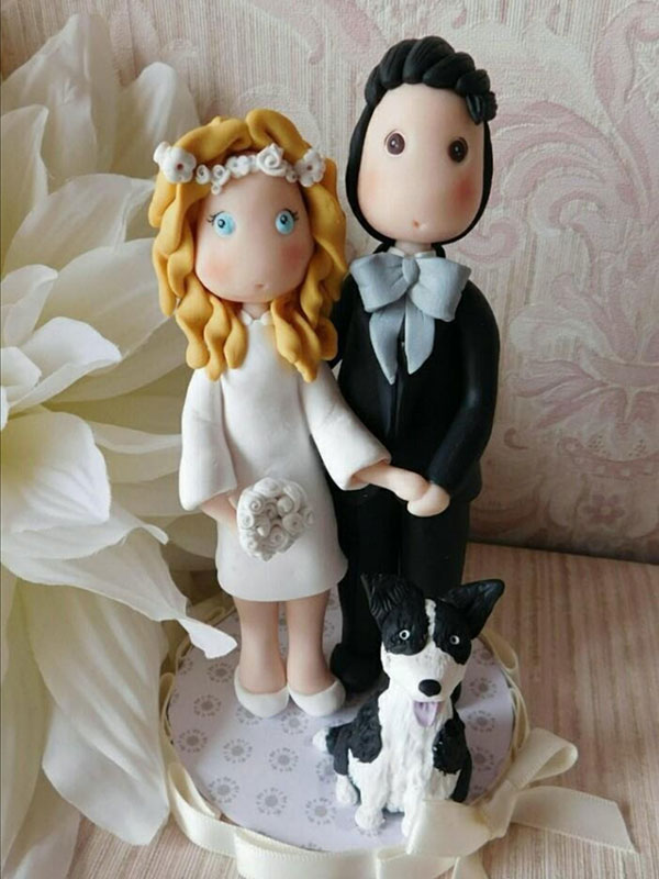 Cake topper cane personalizzati: ecco i più belli! - ScrapSa - Colleziona i  tuoi ricordi