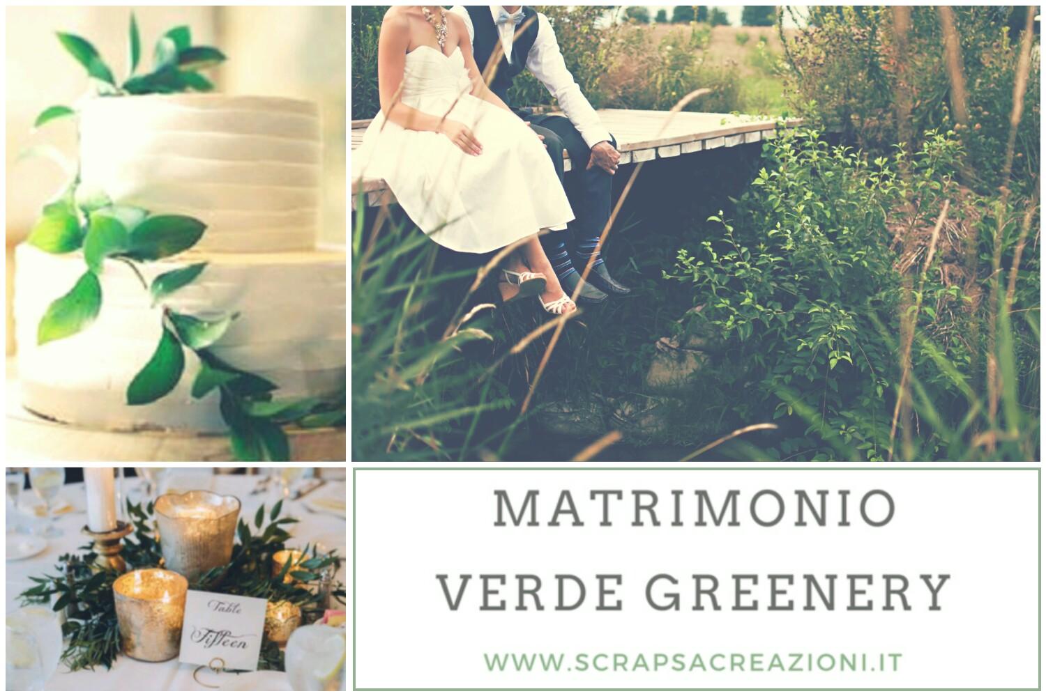 idee matrimonio verde greenery