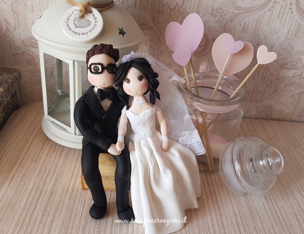 cake topper matrimonio